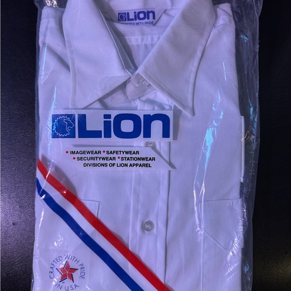 Other - Men's White Shirt Continental Airlines Vintage Shirt
